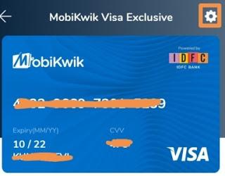how to get mobikwik exclusive prepaid card 