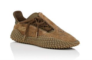 Earthy Tech:  Adidas Kamanda 01 Suede Sneakers