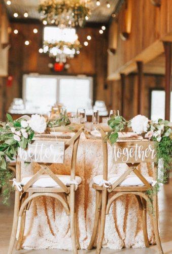 wedding chair decorations wood sign amychampagneevents
