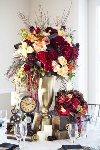 steampunk wedding decorations table centerpiece EACH EVERY DETAIL