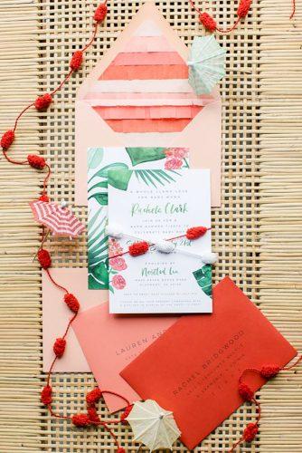 mexican wedding decor red invitations Sweet Root Village