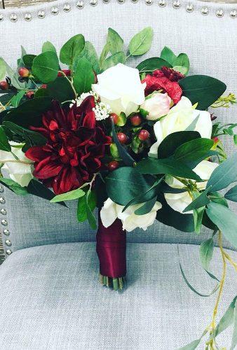 wedding bouquets 2019 burgundy bouquet chattwreathco