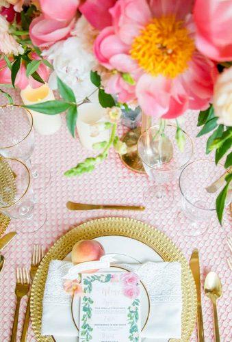 coral wedding decorations tender coral table decor jessannephotography