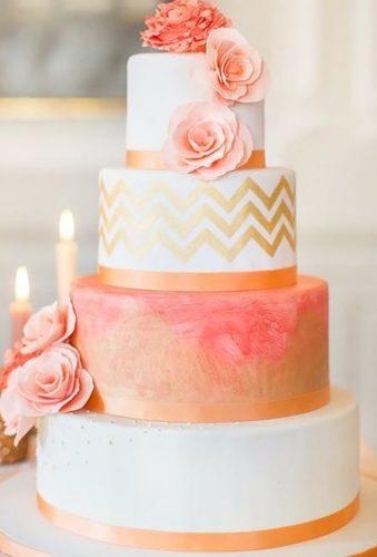 coral wedding decorations coral cake Sandra Marusic Photography