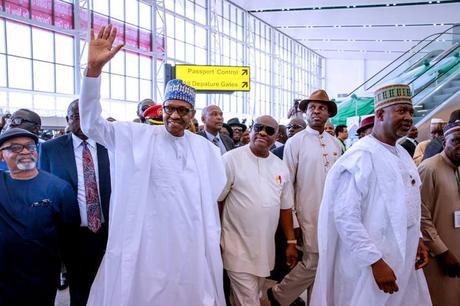 Buhari Commissions New International Airport Terminal in Port-Harcourt (Photos)