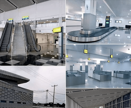 Buhari Commissions New International Airport Terminal in Port-Harcourt (Photos)