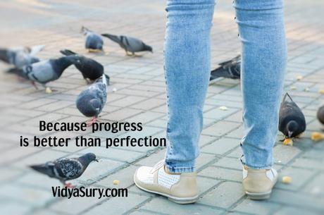 Because Progress is Better than Perfection #GratitudeCircle