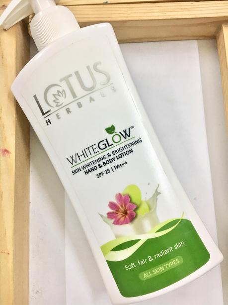 Lotus Herbals WhiteGlow Skin Whitening & Brightening Body Lotion SPF-25