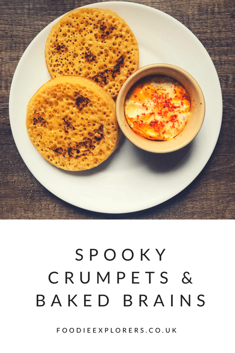 Halloween Recipe: Spooky crumpets and baked brains