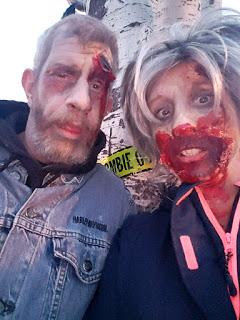 Halloween - Best dressed zombie family 2 years running