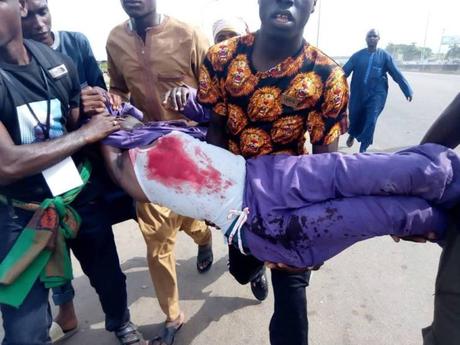 Security Operatives Allegedly Open Fire On Shiite Muslims In Abuja (Graphic Photos)