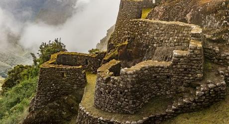 Runturakay - a ruin on the Inca Trail, Machu Picchu