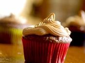 Chocolate Cupcakes with Caramel Frosting