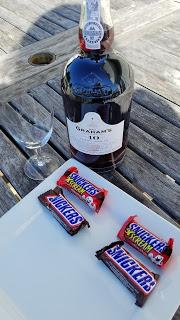 Halloween Candy Pairing: Graham's 10 Year Tawny Port and Snickers