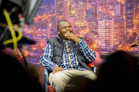 Mejja during an interview on NTV'sÂ The Wicked Edition with Dr Kingâori