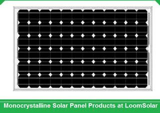 Monocrystalline Solar Panel Products at LoomSolar