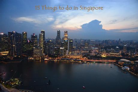 15 Things to do in Singapore