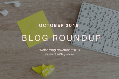 October 2018 Blog Roundup + Our Birthday Month