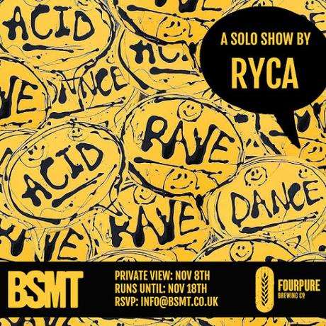 DANCE/ACID/RAVE Ryca solo show at BSMT Gallery