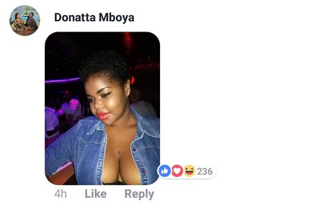 Kenyan women flaunt their deep cleavages on Facebook after man promises to give 20k to the best