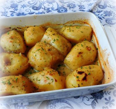 Oven Braised Potatoes