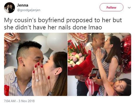 Lady Gives Her Engagement Ring to her Sister Few Minutes After Proposal, Her Reason will Shock you (Photos)