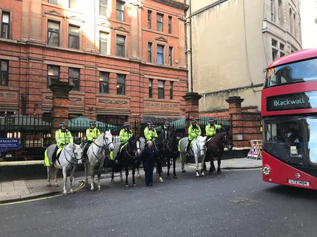 The Metropolitan Police Stables In Great Scotland Yard