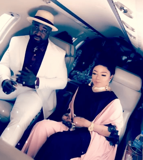 Weeks After Suffering Depression Harrysong Poses Suspiciously With Bobrisky inside a Plane (Photo)