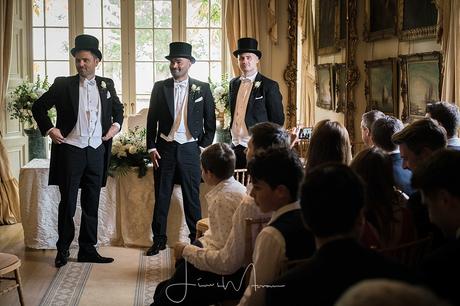 Maunsel House wedding groomsmen