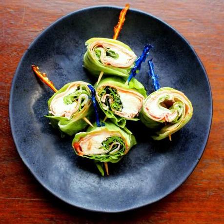 Cranberry Jalapeno Turkey Roll-Ups #CranberryWeek Cranberry Jalapeno Turkey Roll-Ups #CranberryWeek