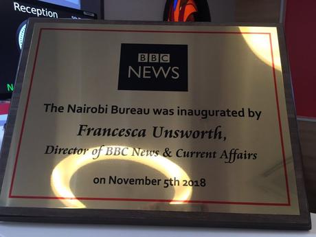 BBC World opens Largest Bureau Outside the UK, in Nairobi