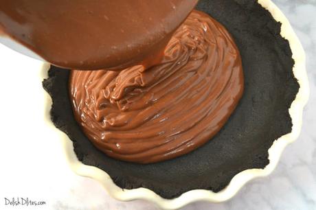 No Bake Triple Chocolate Pie (Non-Dairy)