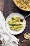 This Vegan Broccoli Gratin has a deliciously rich and 