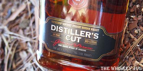 Jim Beam Distiller's Cut Label