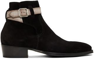 Buckled In For Fall:   Paul Smith Denza Buckle Boots