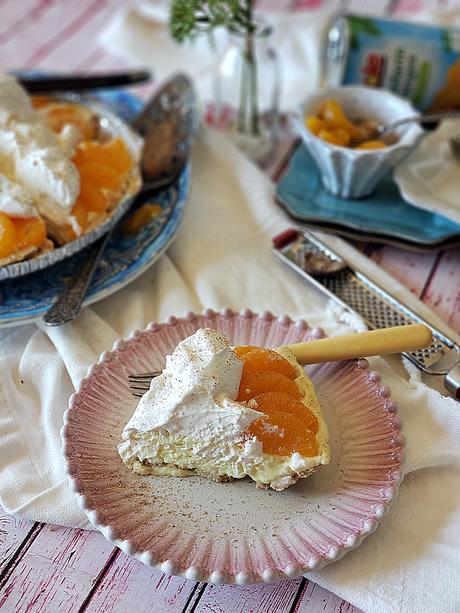 mandarin vintage no bake pie