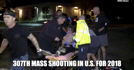 Another Mass Shooting - The 307th In The U.S. This Year