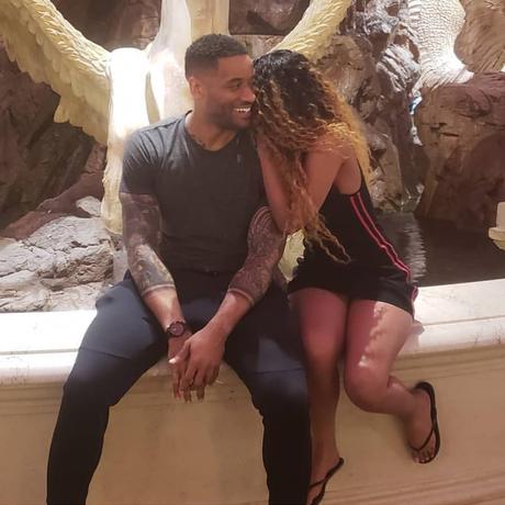 Love in the air! Stunning photos of Hamisa Mobetto and her new American boyfriend