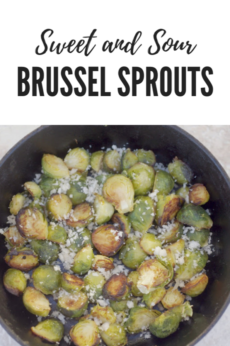 Sweet and Sour Brussel Sprouts