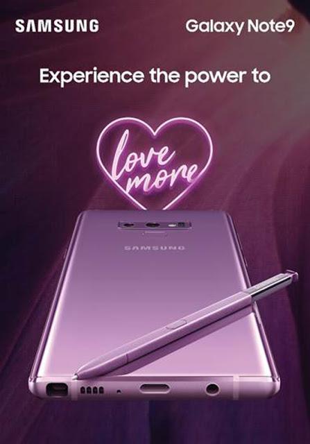 Celebrate The New Lavender Purple Samsung Galaxy Note9 At The Love More Pop-Up Experience Store Next Week