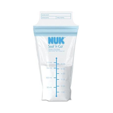  NUK Seal N Go Breast Milk Bags, 50 count - Best Storage Bags For Breast Milk