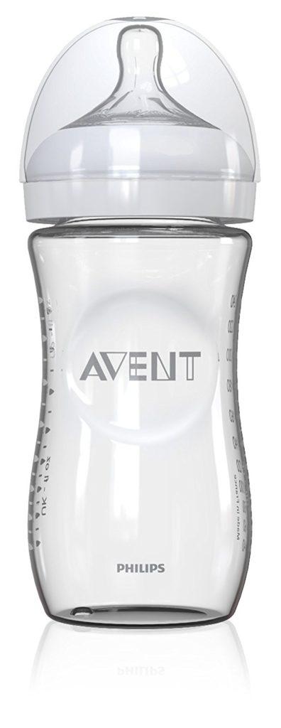  Philips Avent Natural Glass Baby Bottle, 1 Count, 8 Ounce 