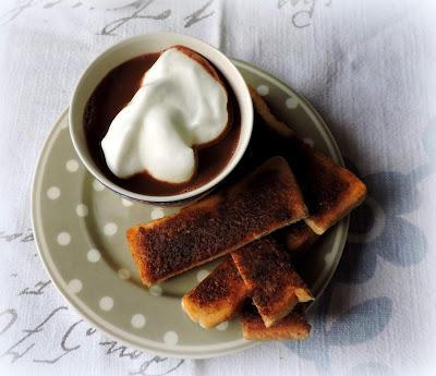 Hot Chocolate & Cinnamon Toast