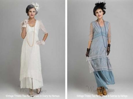 Vintage Titanic Style Bridesmaid Dresses Vintage Titanic Style Bridesmaid Dresses
