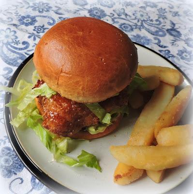 Honey Hot Chicken Burgers