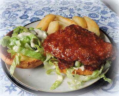 Honey Hot Chicken Burgers