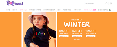 Toddler's & Kid's Clothes shopping made easy by 'Popreal.com'