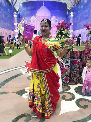 Shopping, Style and Us: India's Best Shopping and Self-Help Blog- Jiya Mishra Saklani (Founder and Editor at SSU wins Best Dressed Dancing Female at Dandiya Nights of OMAXE Connaught Place