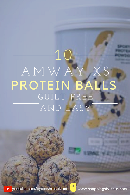 Shopping, Style and Us: India's Best Shopping and Self-Help Blog - Guilt-Free Laddoos/Balls Made with Amway XS Nutrition Cream and CookiesProtein Powder, Oats, Choco-Chips, Flax and Chia Seeds