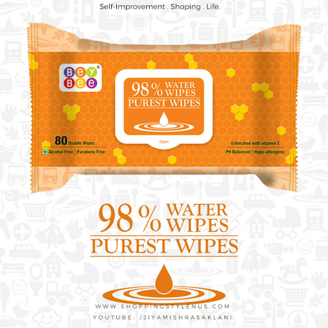 Shopping, Style and Us: India's Best Shopping and Self-Help Blog - Bey Bee, a progressive brand in baby care products, armed with a genuine research and development unit in the sector announces the launch of India’s 1st Toxin Free Baby Wipes.